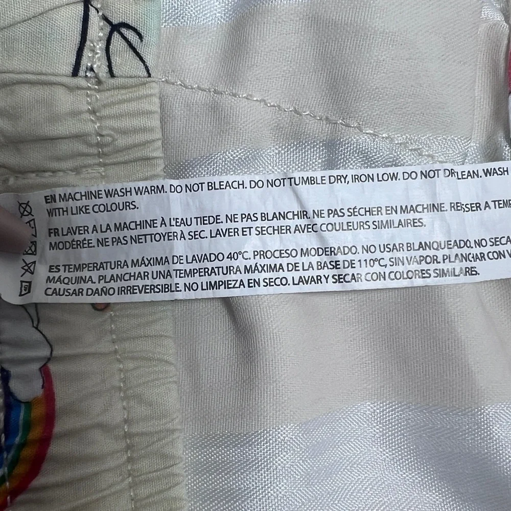 Denim & Flower  “Lucky” ☘️🌈 Shorts Size 35 - Picture 8 of 9